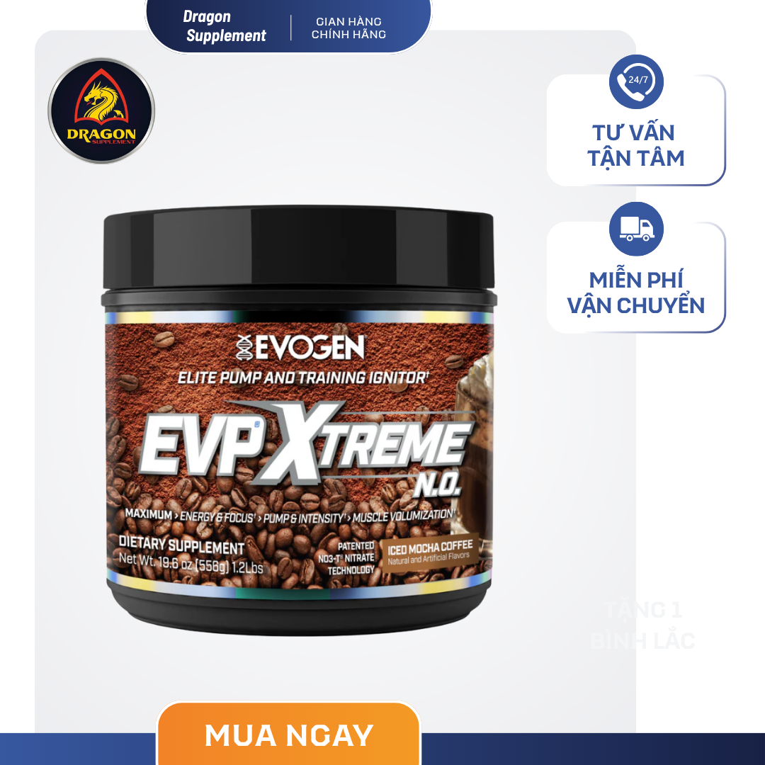 Evogen EVP Extreme - Pre workout công nghệ cao của những Mr.Olympia (40 liều dùng)