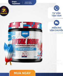 Redcon1 Total War Pre-workout tăng sức mạnh và sức bền (30 liều dùng)